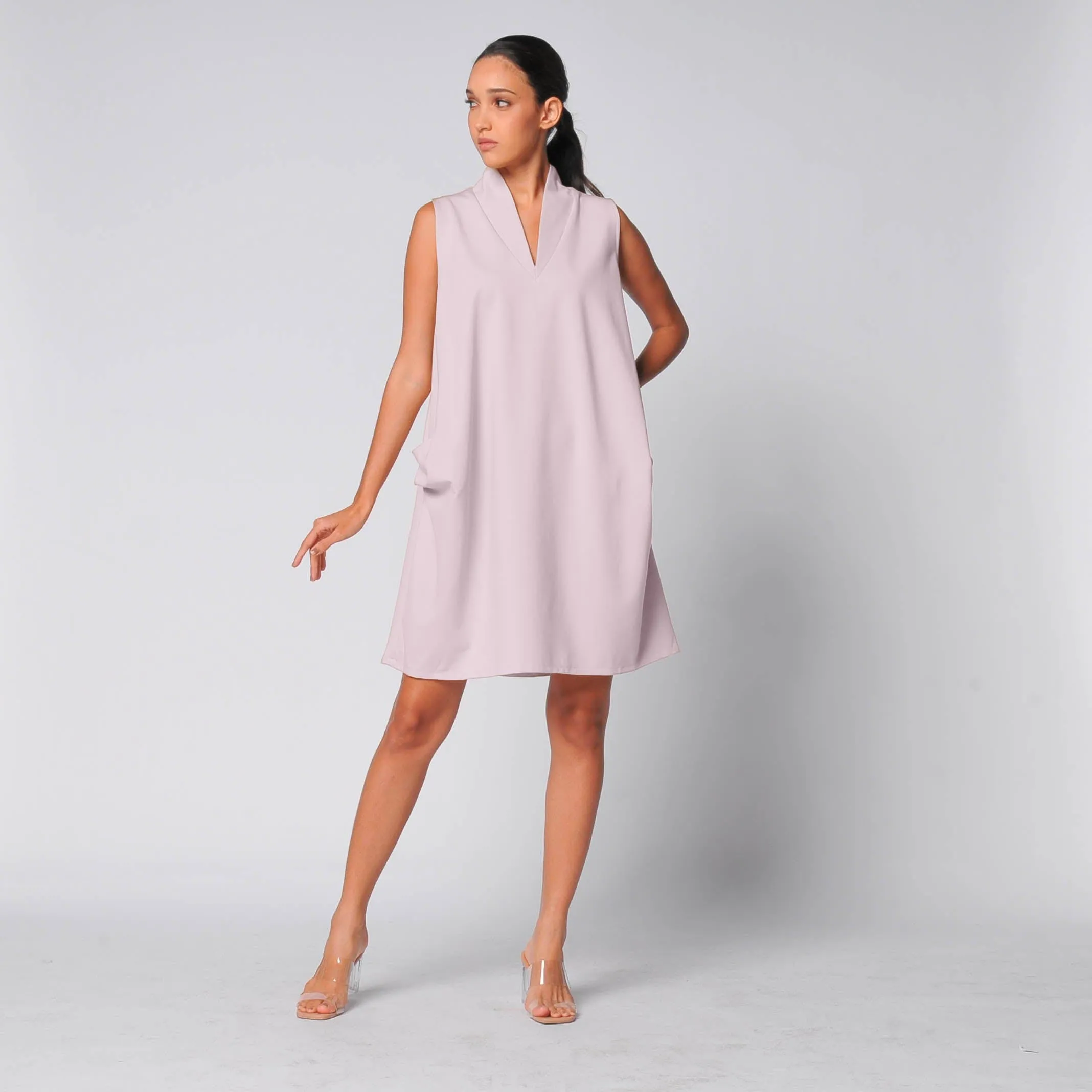 Eliana Sleeveless Shift Dress