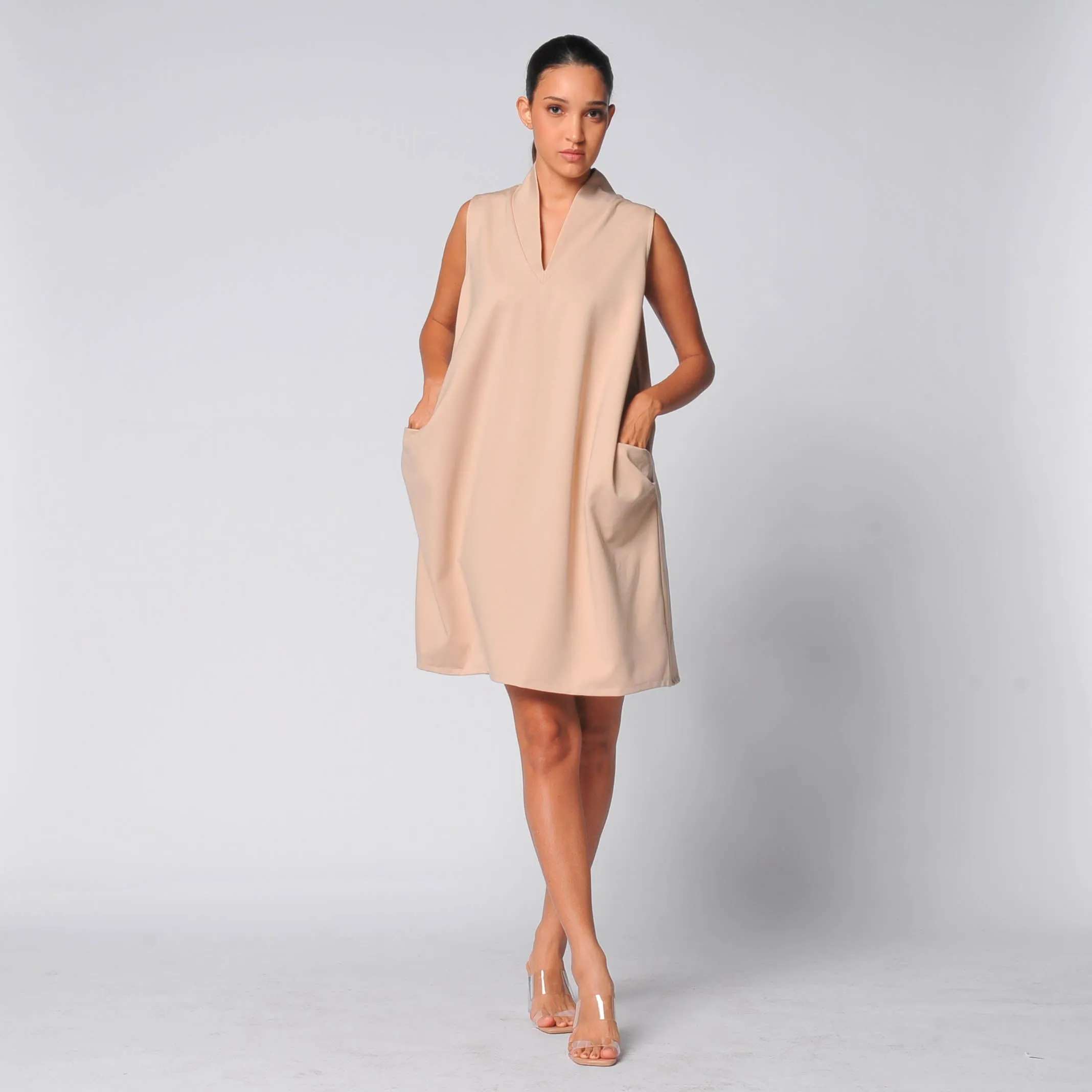 Eliana Sleeveless Shift Dress