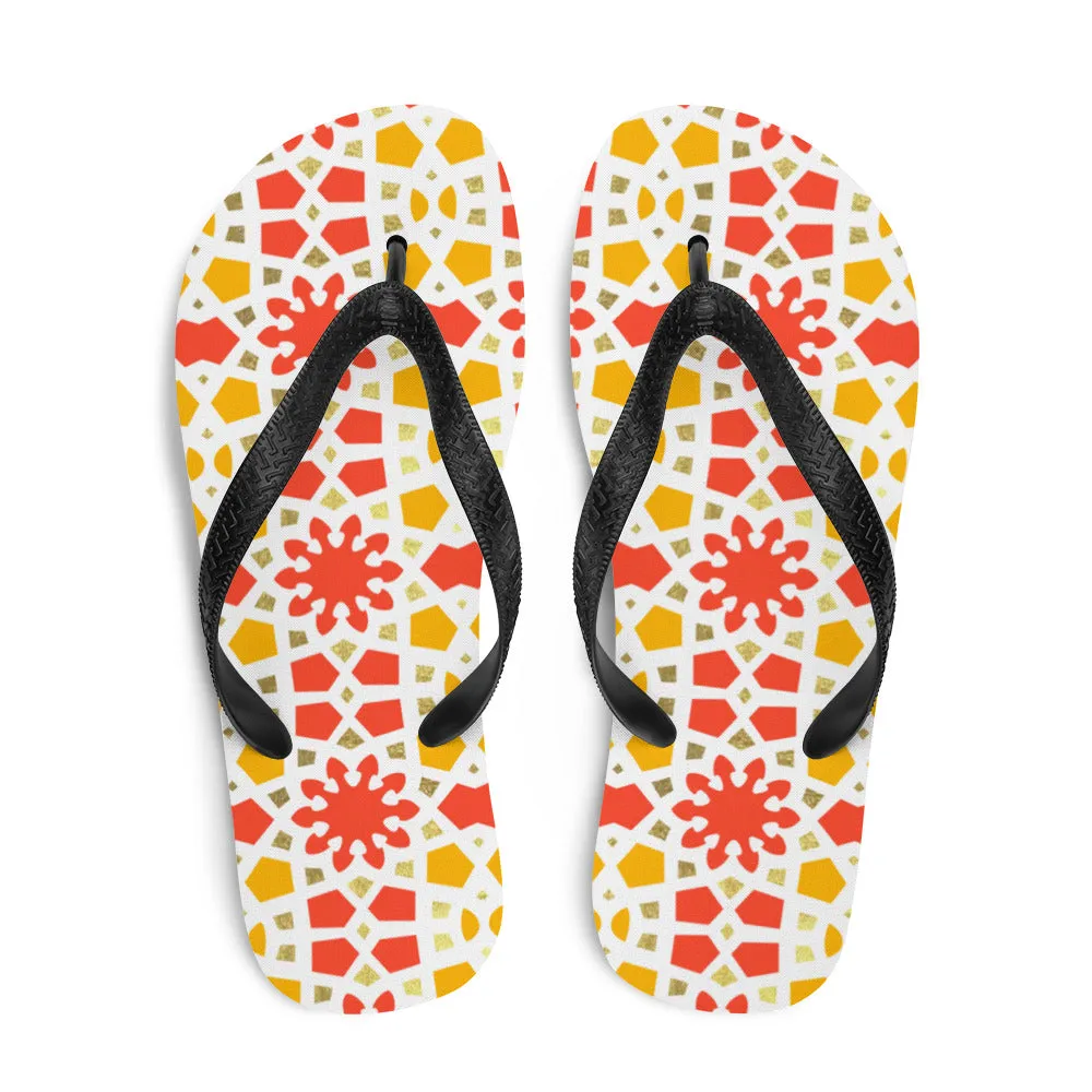Flip Flops - Arabesque Citrus