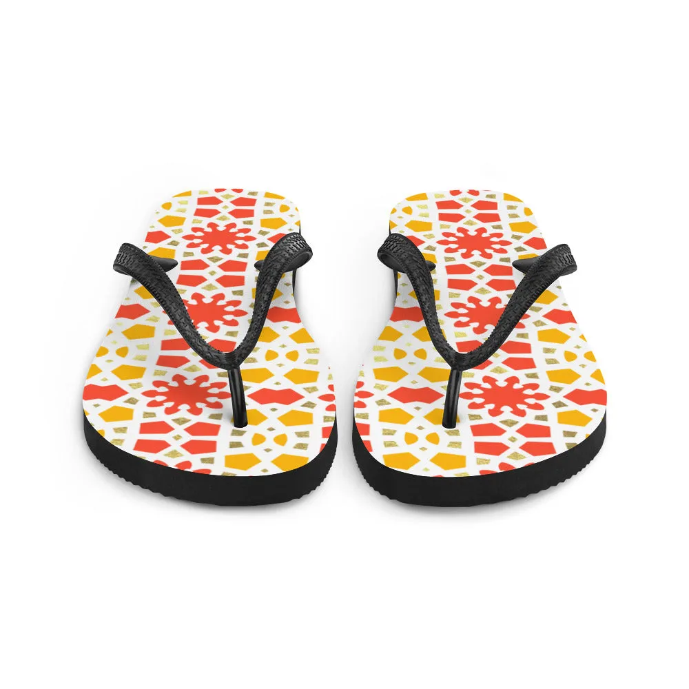 Flip Flops - Arabesque Citrus