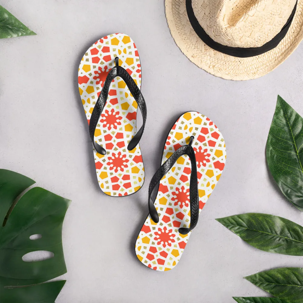 Flip Flops - Arabesque Citrus