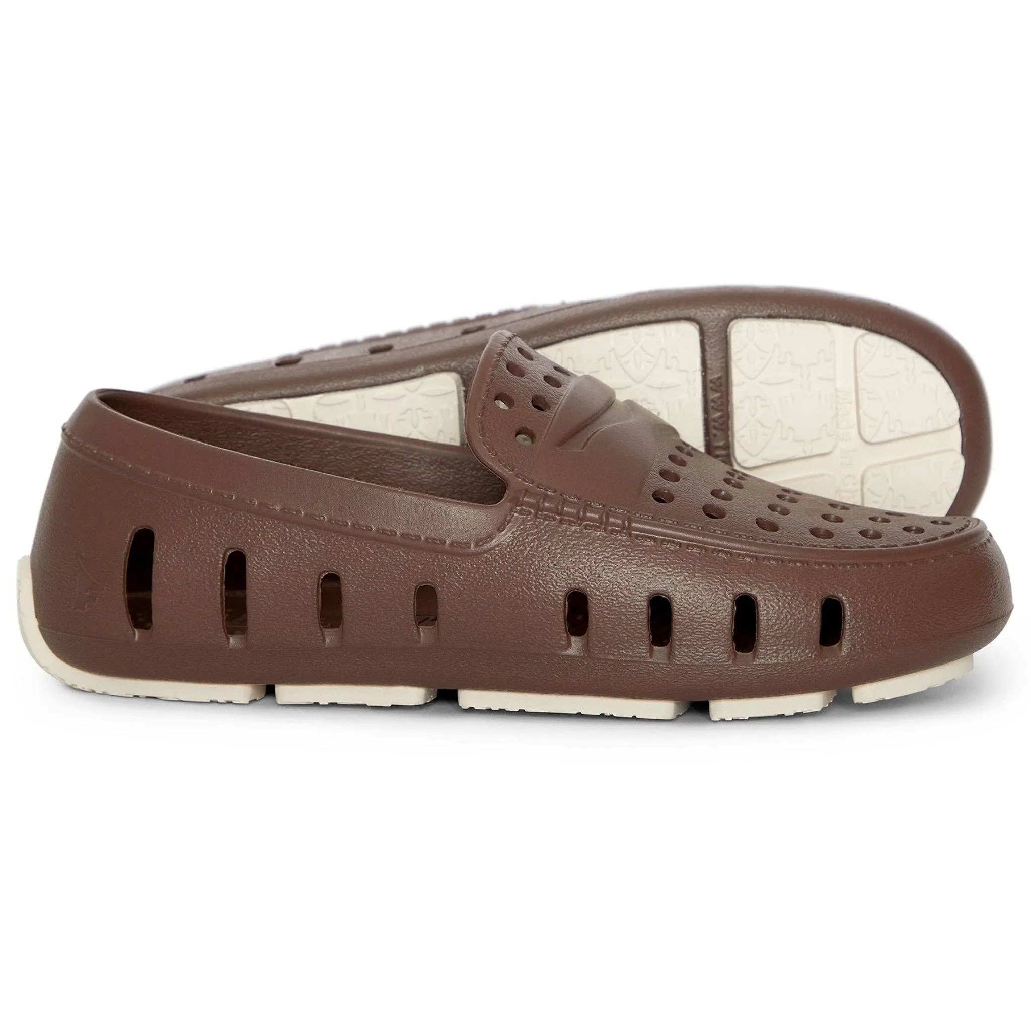 Floafers - Prodigy Driver Driftwood Brown/Coconut