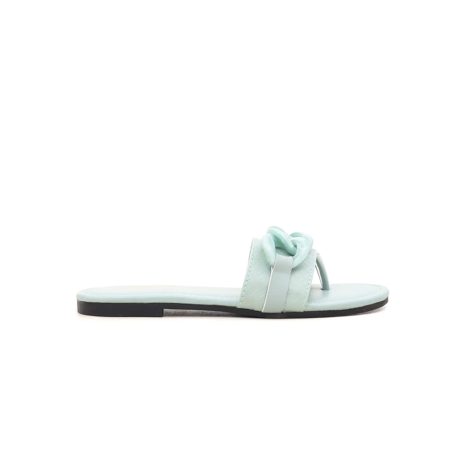 Girls Aqua Green Casual Chappal KD7427