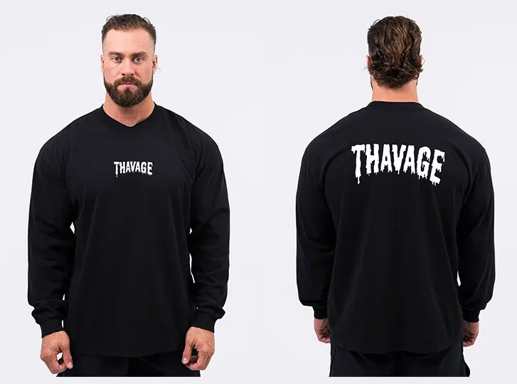 GYM BUDDY POWERLIFTING LONG SLEEVE CREW NECK SWEATSHIRT