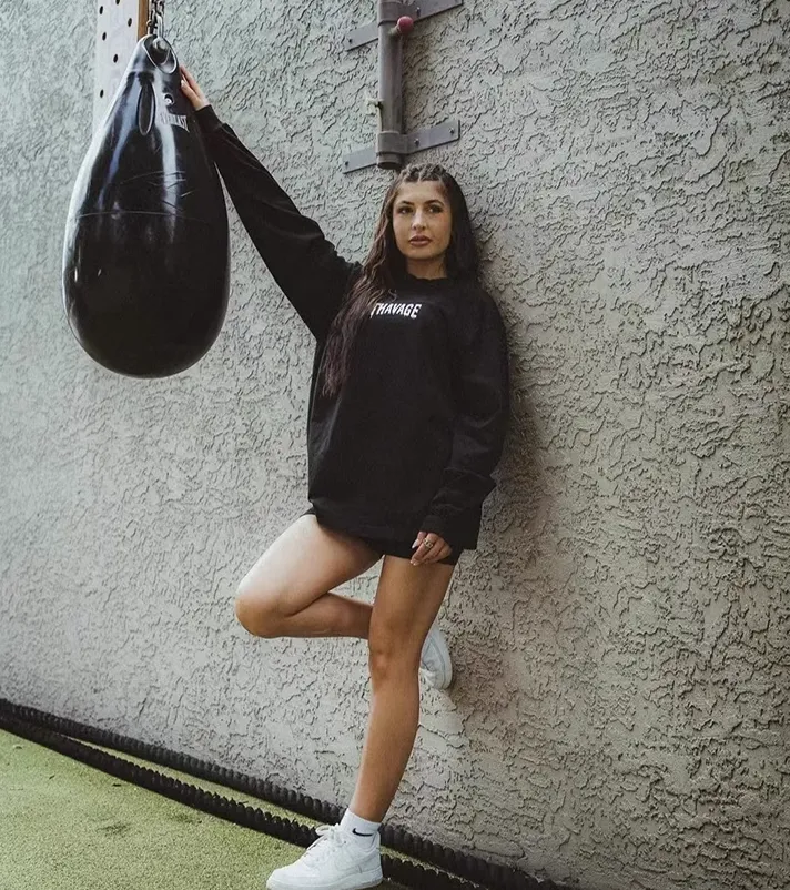 GYM BUDDY POWERLIFTING LONG SLEEVE CREW NECK SWEATSHIRT