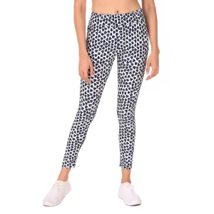 Gym Yoga Running Legging For Women Zip Pocket (Hearts)