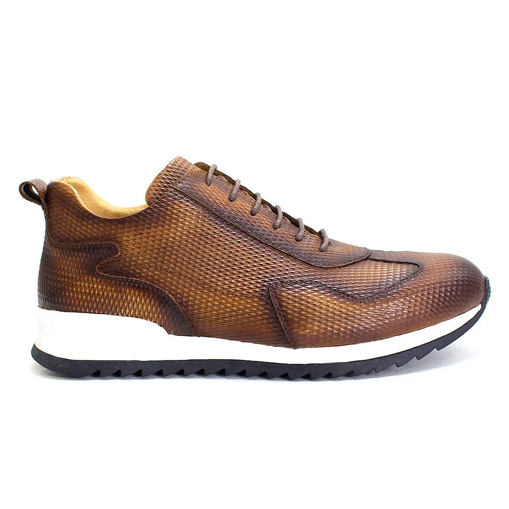 Handcrafted Genuine Leather Oxford Sneakers
