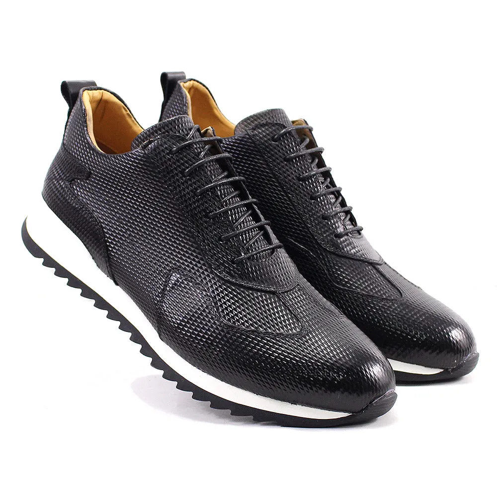 Handcrafted Genuine Leather Oxford Sneakers