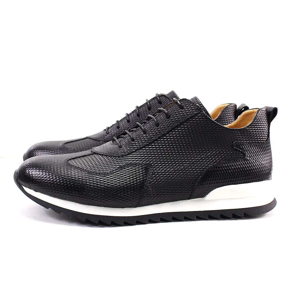 Handcrafted Genuine Leather Oxford Sneakers