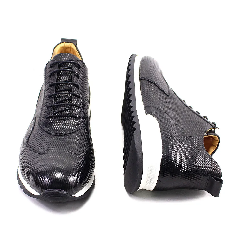 Handcrafted Genuine Leather Oxford Sneakers