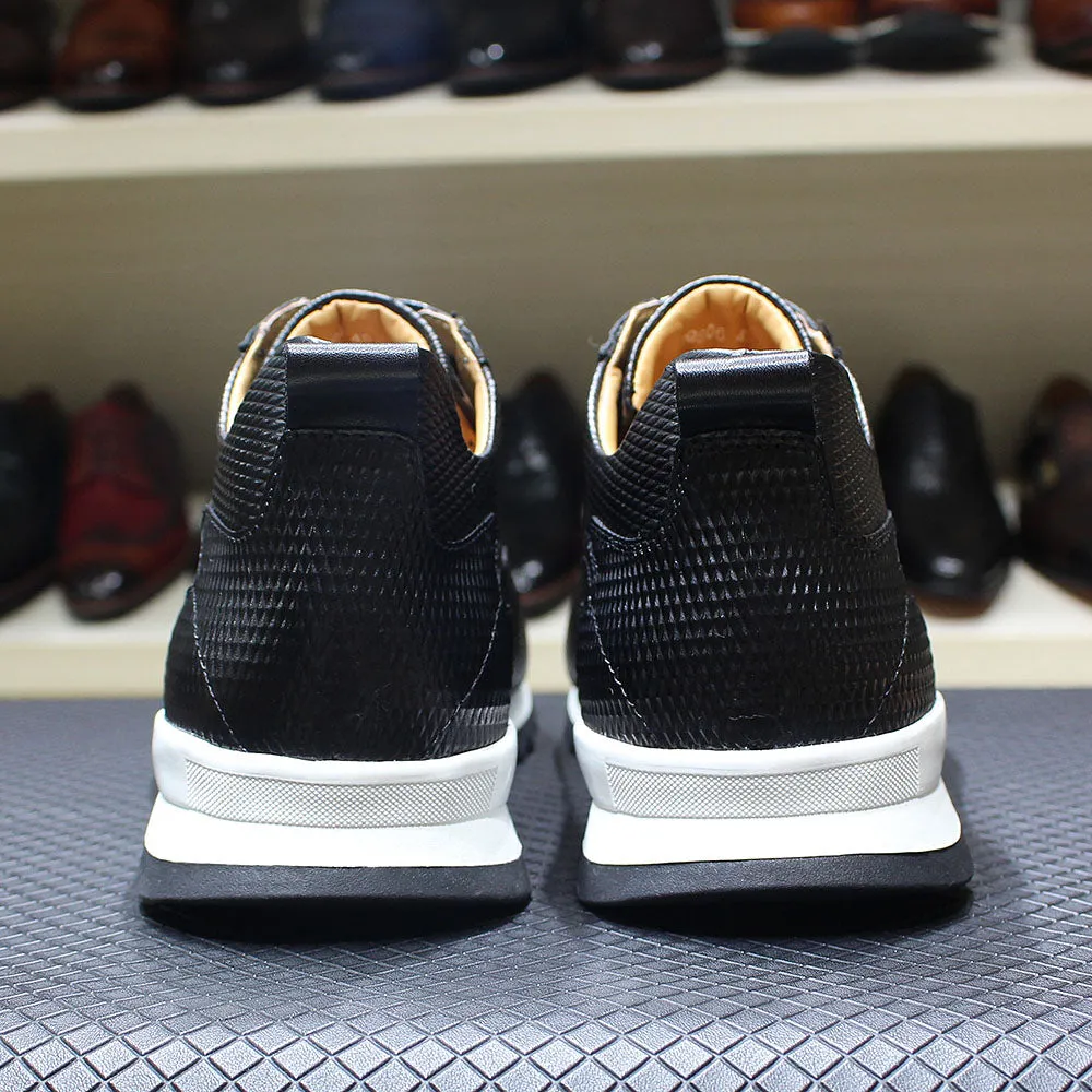 Handcrafted Genuine Leather Oxford Sneakers