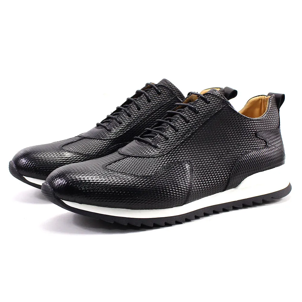Handcrafted Genuine Leather Oxford Sneakers