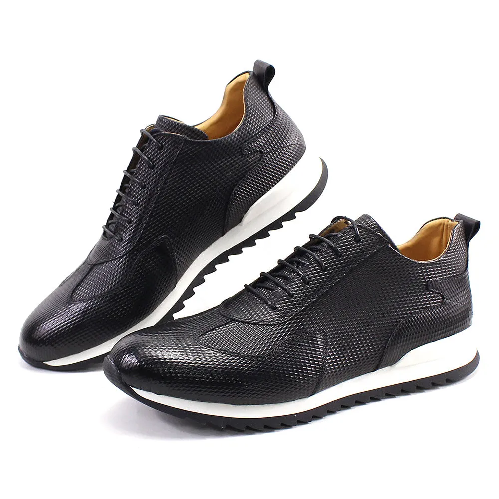 Handcrafted Genuine Leather Oxford Sneakers