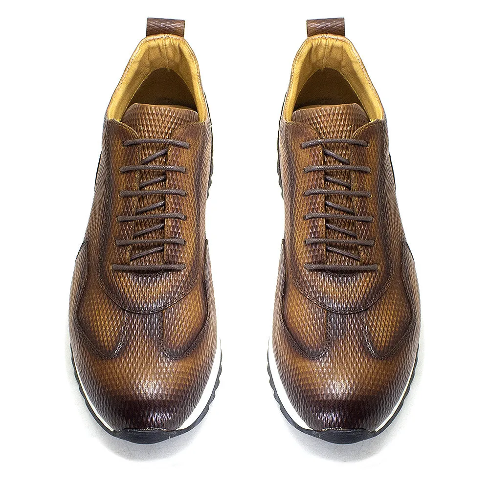 Handcrafted Genuine Leather Oxford Sneakers