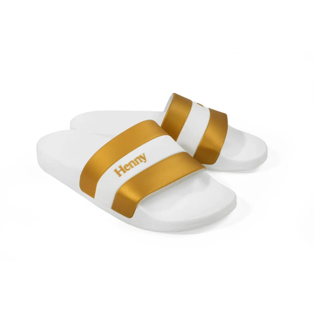 Henny Apparel Stripe Slides Sandals
