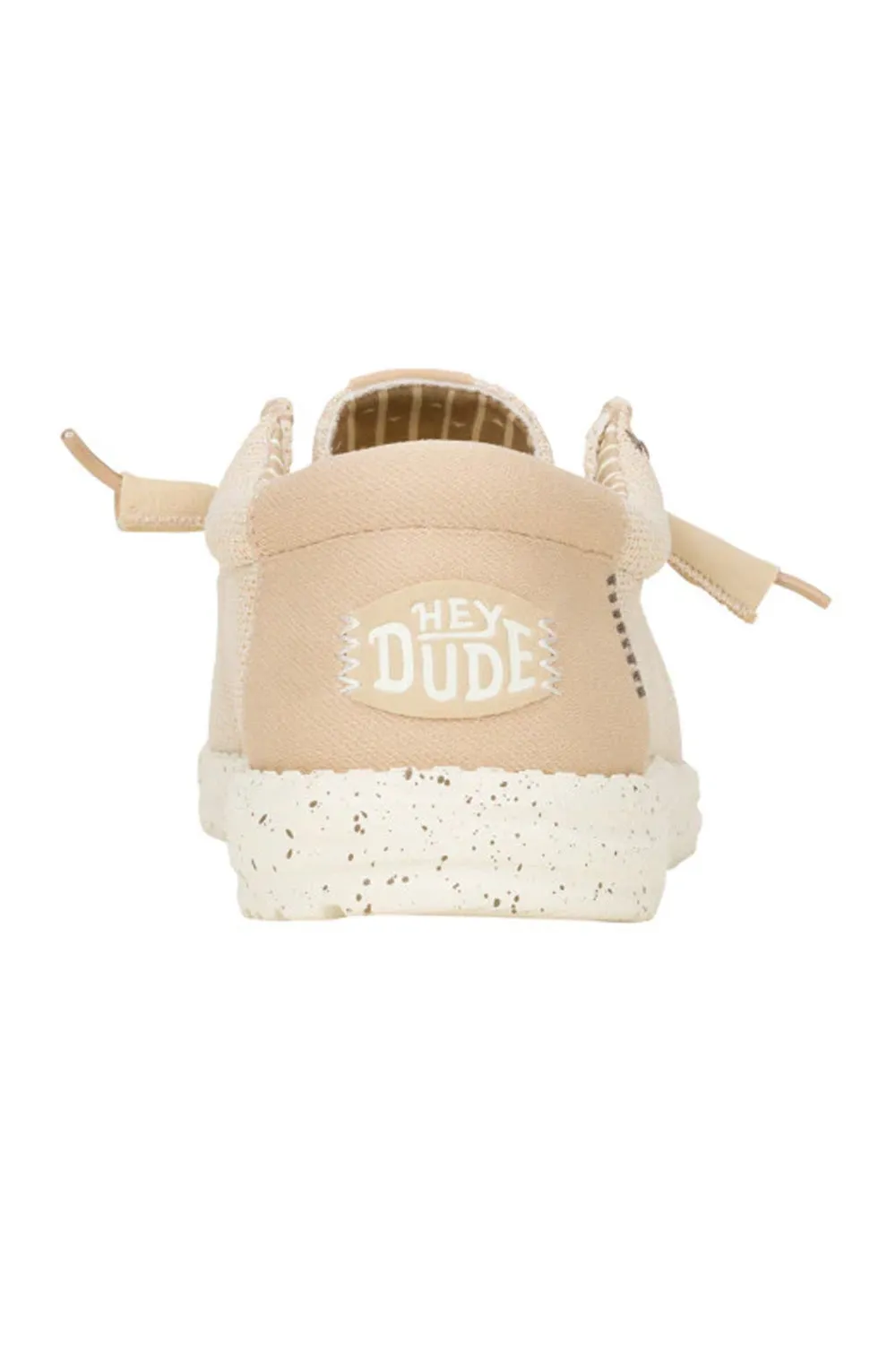 HEYDUDE Men’s Wally Stretch Sox Shoes in Irish Cream | 41898-0LZ
