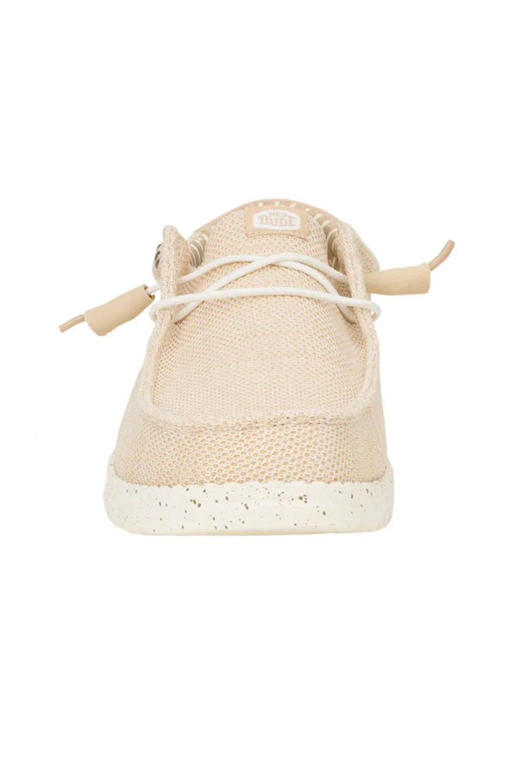 HEYDUDE Men’s Wally Stretch Sox Shoes in Irish Cream | 41898-0LZ