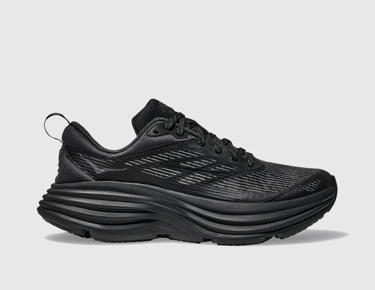 Hoka Bondi 8 TS Caged Black / Black
