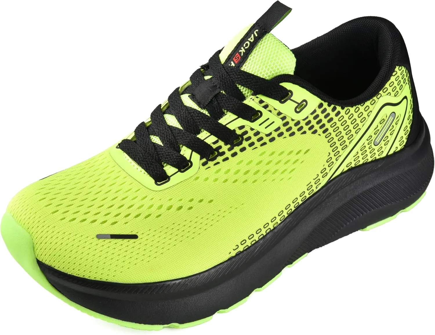 JACKSHIBO Wide Toe Box Shoes for Men Arch Support Shoes Wide Width Sneakers for Running Walking Athletic Tennis Orthopedic Plantar Fasciitis Workout Flux Footwear with Thick Cushioned Zero Drop Sole