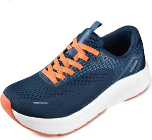 JACKSHIBO Wide Toe Box Shoes for Men Arch Support Shoes Wide Width Sneakers for Running Walking Athletic Tennis Orthopedic Plantar Fasciitis Workout Flux Footwear with Thick Cushioned Zero Drop Sole