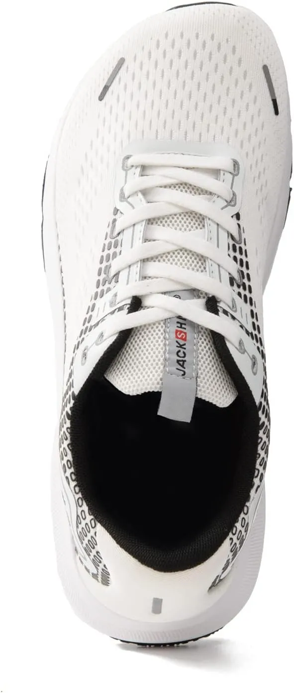 JACKSHIBO Wide Toe Box Shoes Women Arch Support Wide Sneakers for Running Walking Athletic Tennis Orthopedic Plantar Fasciitis Workout Flux Footwear with Thick Cushion Zero Drop Sole Width Shoes