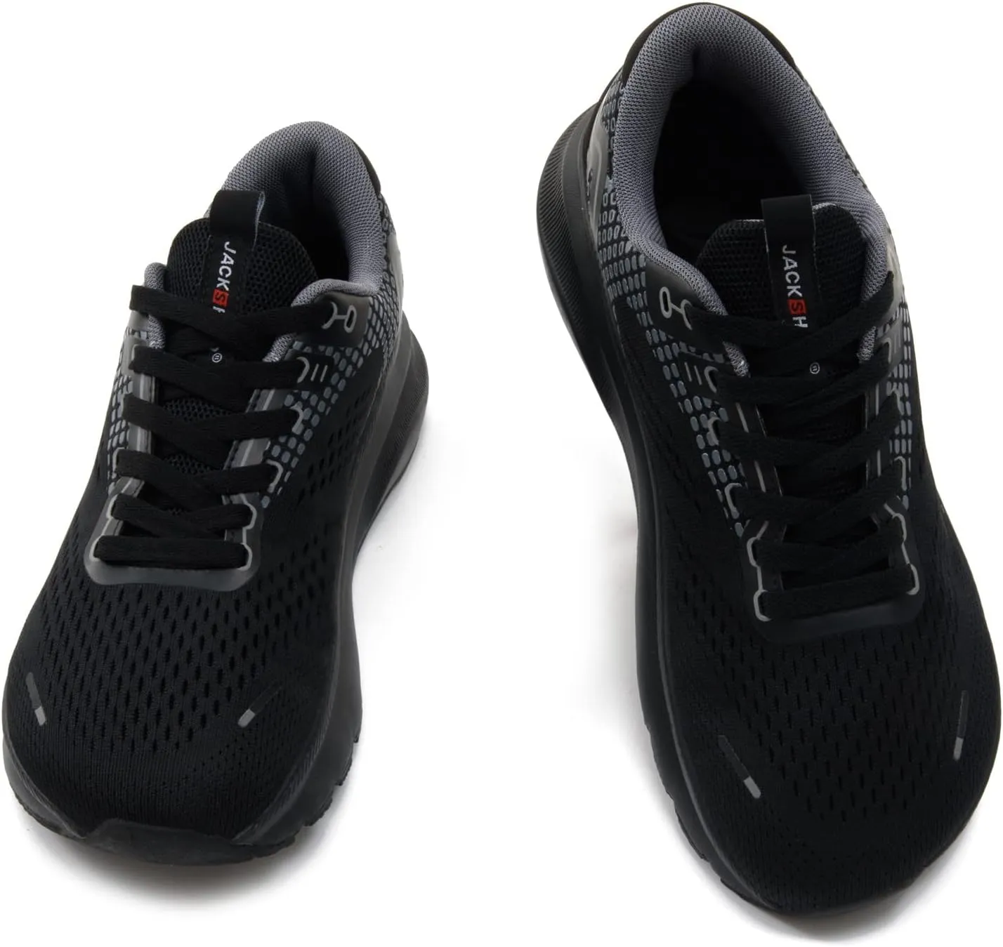 JACKSHIBO Wide Toe Box Shoes Women Arch Support Wide Sneakers for Running Walking Athletic Tennis Orthopedic Plantar Fasciitis Workout Flux Footwear with Thick Cushion Zero Drop Sole Width Shoes