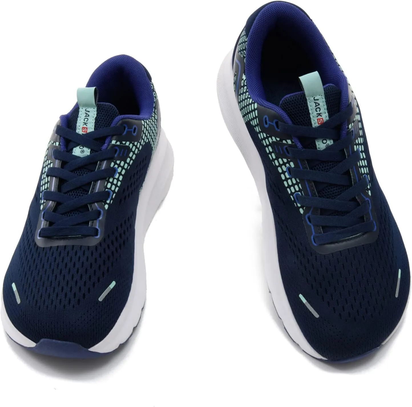 JACKSHIBO Wide Toe Box Shoes Women Arch Support Wide Sneakers for Running Walking Athletic Tennis Orthopedic Plantar Fasciitis Workout Flux Footwear with Thick Cushion Zero Drop Sole Width Shoes