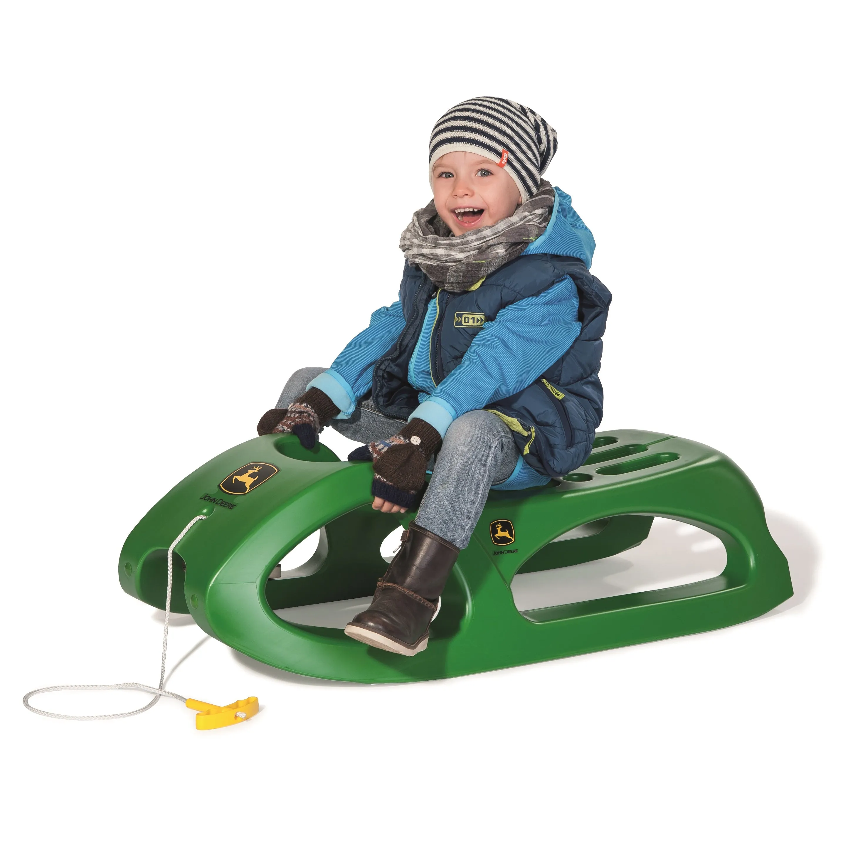 John Deere Snow Cruiser Sled By Rolly Toys