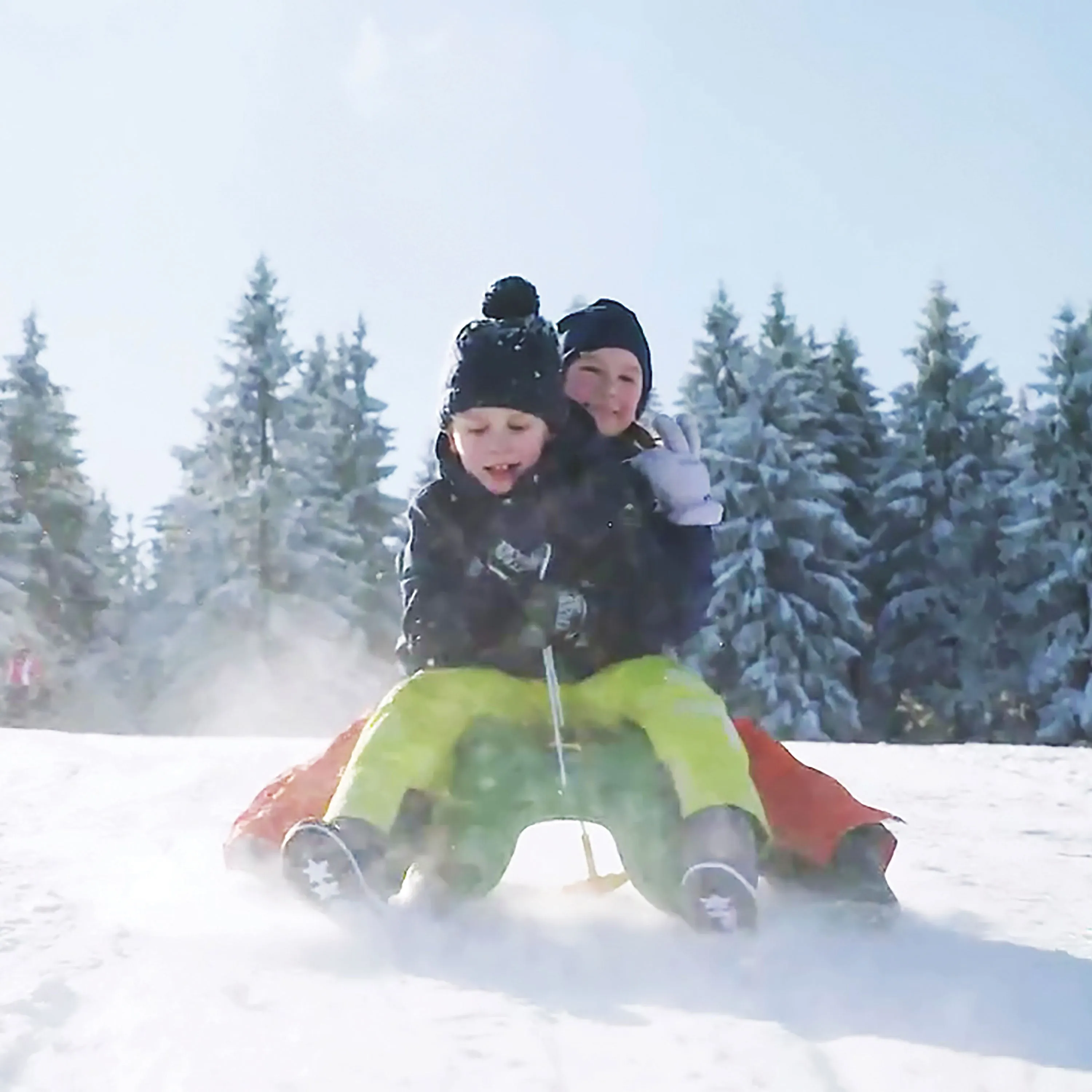 John Deere Snow Cruiser Sled By Rolly Toys