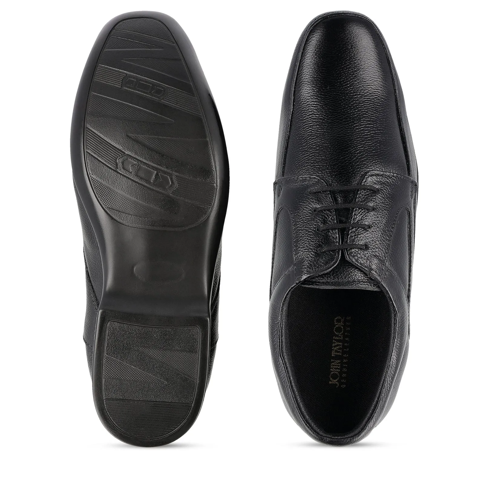 JOHN TAYLOR Men's Leather Formal Shoe - JT97505 Black