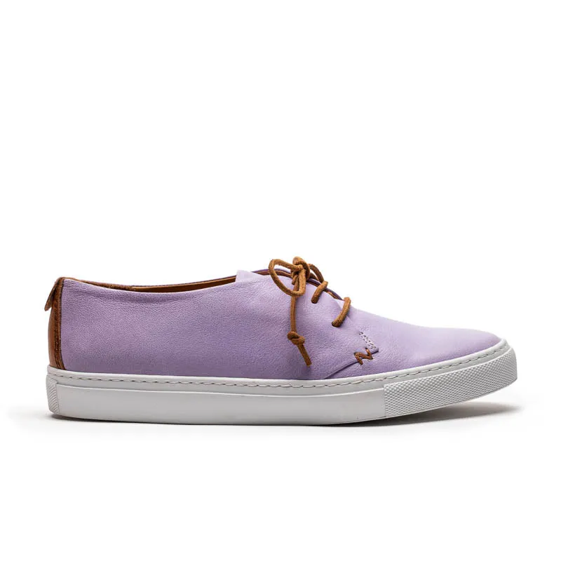 KARL Lilac | Leather Sneaker