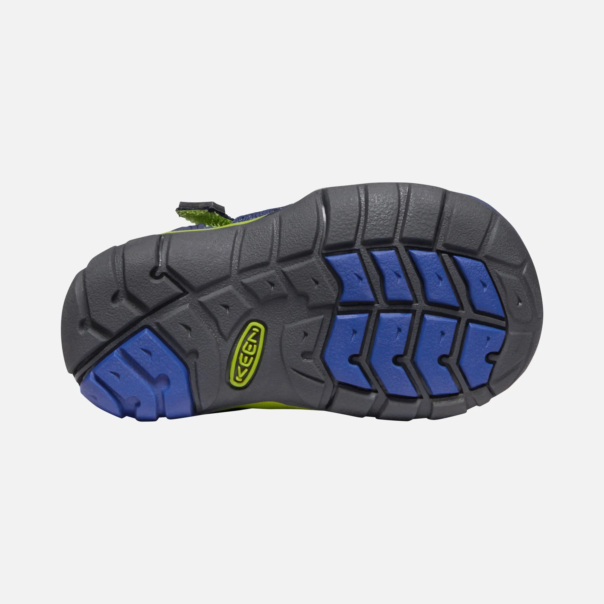 Keen Blue Depths/Chartreuse Seacamp II CNX Toddler Sandal