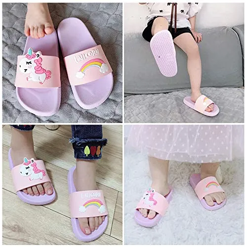 Kids Classic Cute Cartoon Lightweight Sandals (Purple)