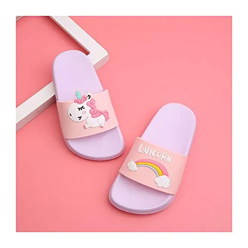 Kids Classic Cute Cartoon Lightweight Sandals (Purple)