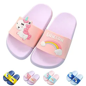Kids Classic Cute Cartoon Lightweight Sandals (Purple)