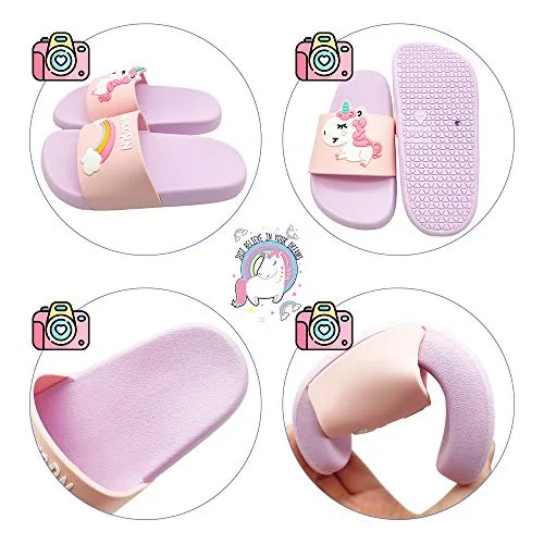 Kids Classic Cute Cartoon Lightweight Sandals (Purple)