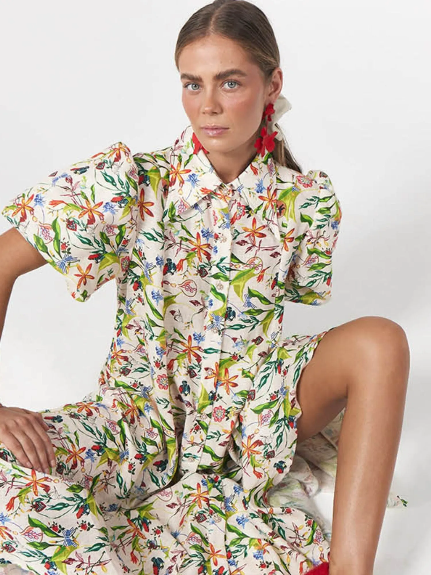 La Boheme Girls Peyton Midi Dress | Secret Garden