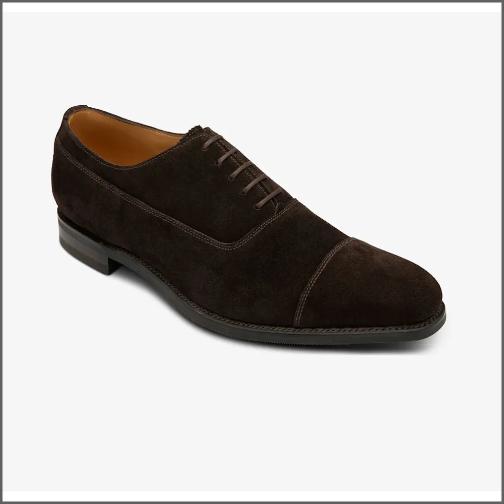 Loake Trueman Dark Brown Suede@