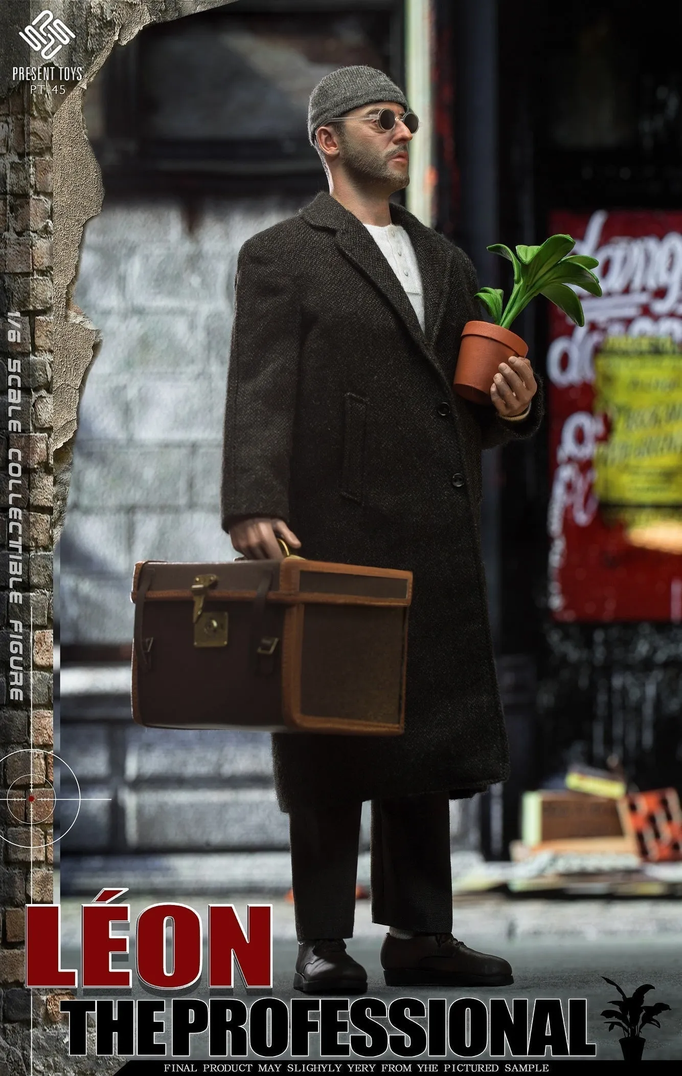 Léon The Professional - Brown Shoes w/Socks (Peg Type)