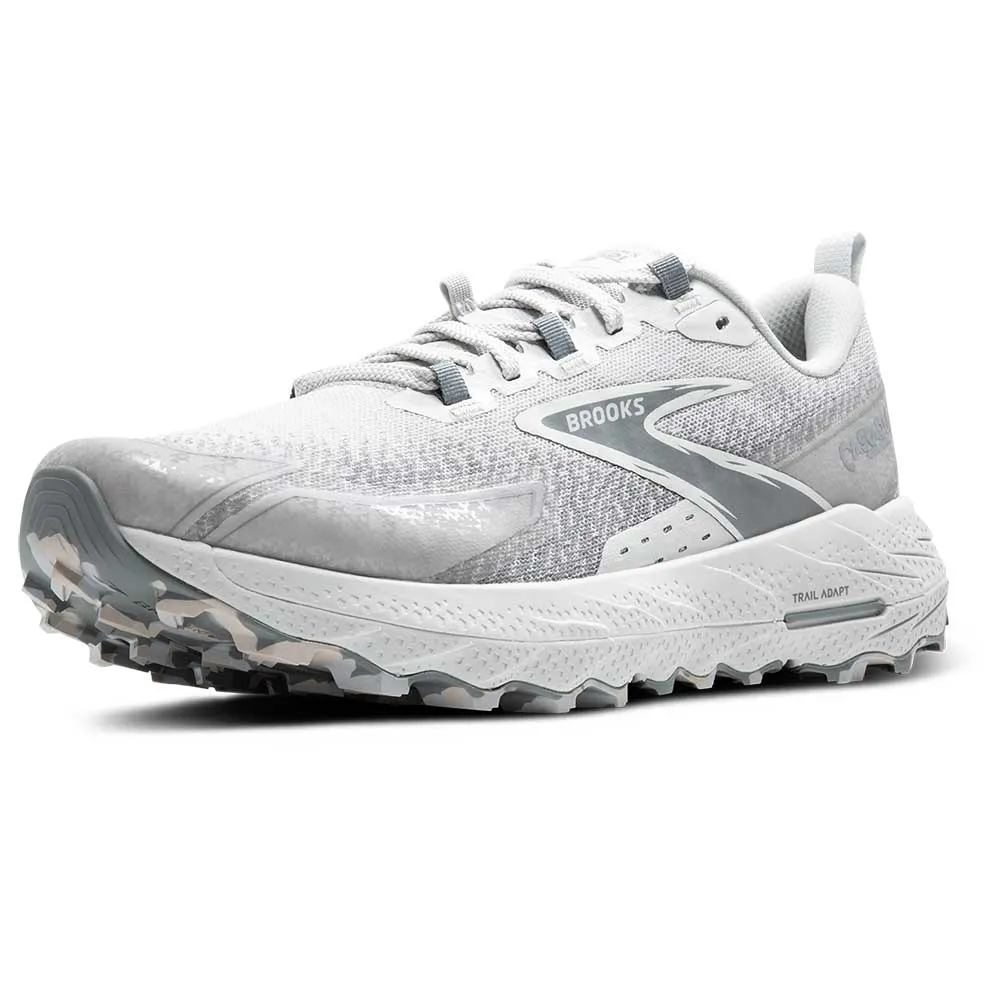 Men's Cascadia 18 Running Shoe - Oyster/Primer Grey/Coconut - Regular (D)