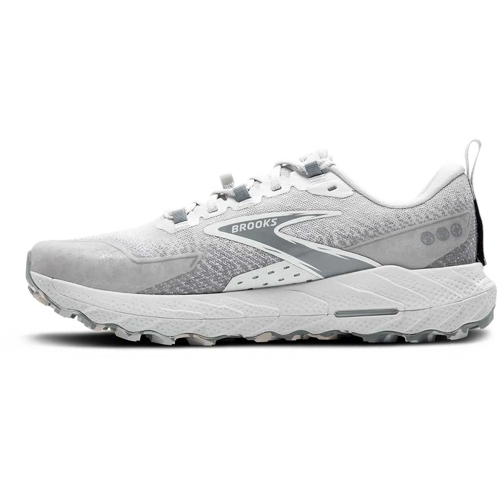 Men's Cascadia 18 Running Shoe - Oyster/Primer Grey/Coconut - Regular (D)