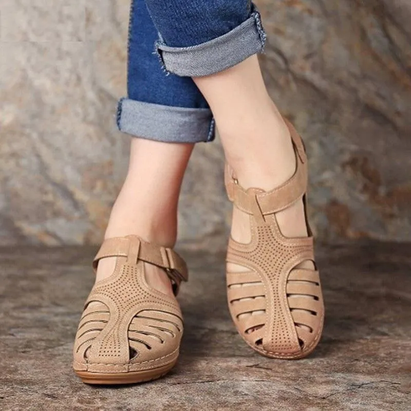 Nanccy Premium Lightweight Leather Sandals