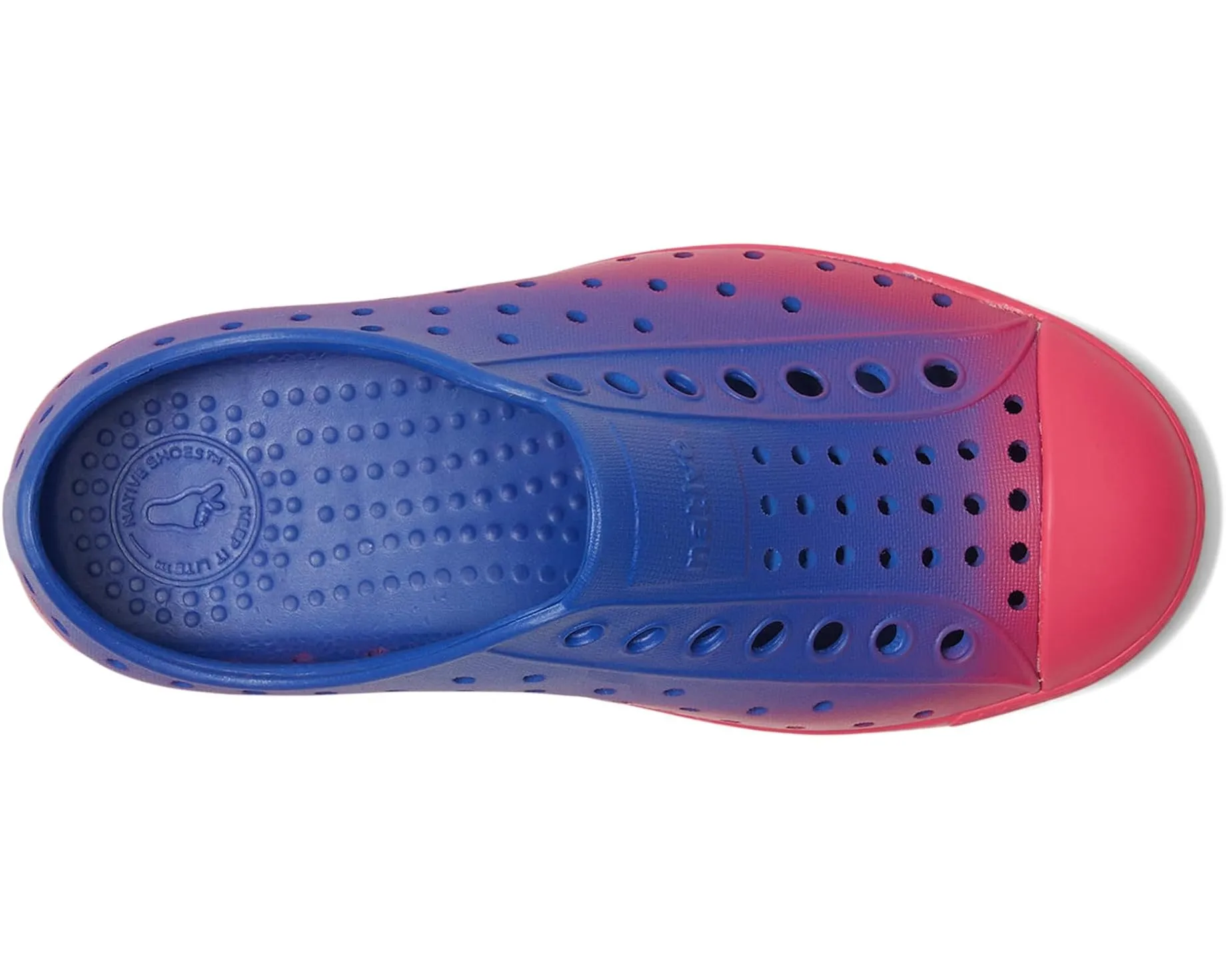 Native Jefferson Adventure Radberry Ombre Kids Shoe