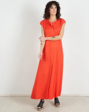 new chrysantha dress - coral