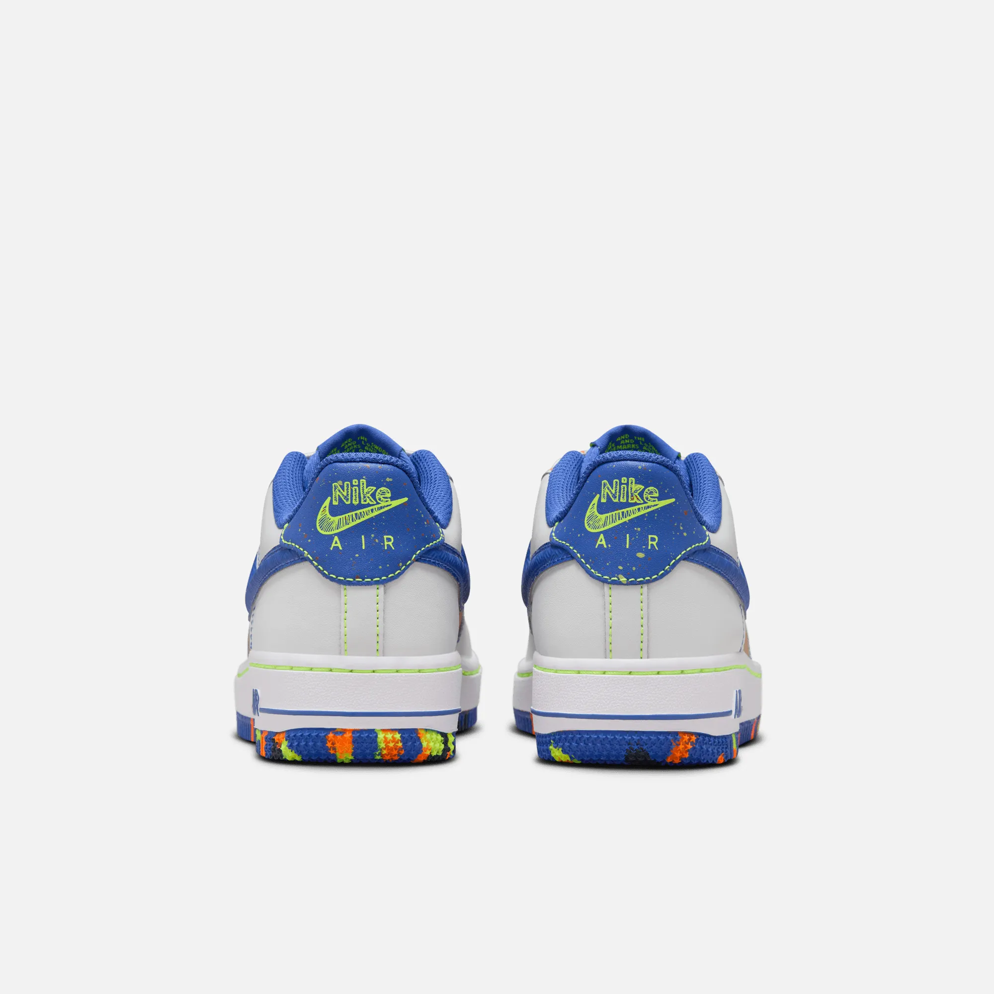 Nike Big Kids' Air Force 1 Low Playground Paint Pack (GS)