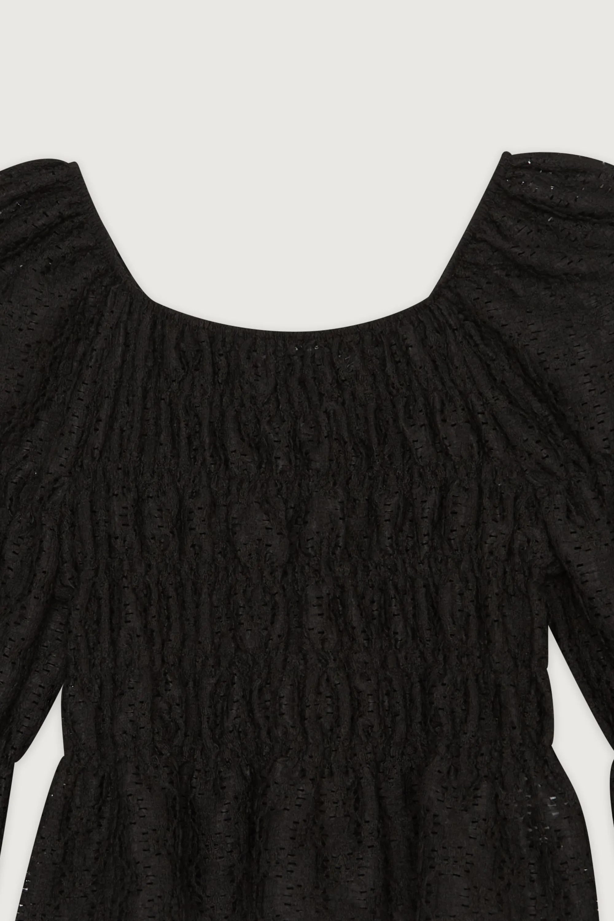 OFF SHOULDER RUCHED TOP