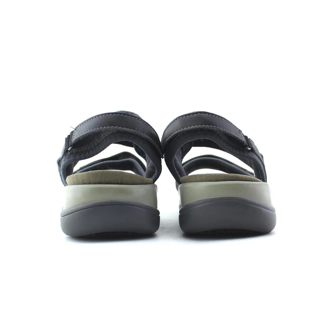 Orthofeet Women Malibu Two Way Strap - Black (EX)