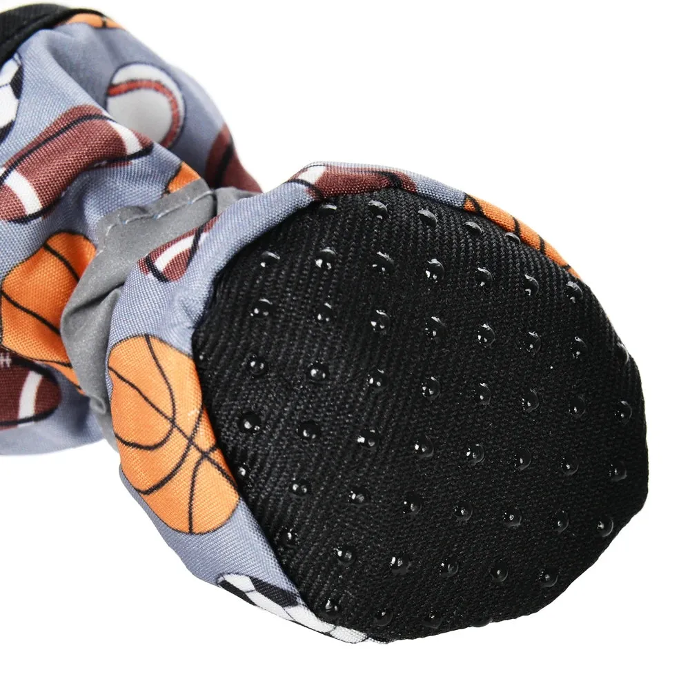 PawFit™ 4-Piece Anti-Slip Dog Shoes - Soft Adjustable Dog Boots