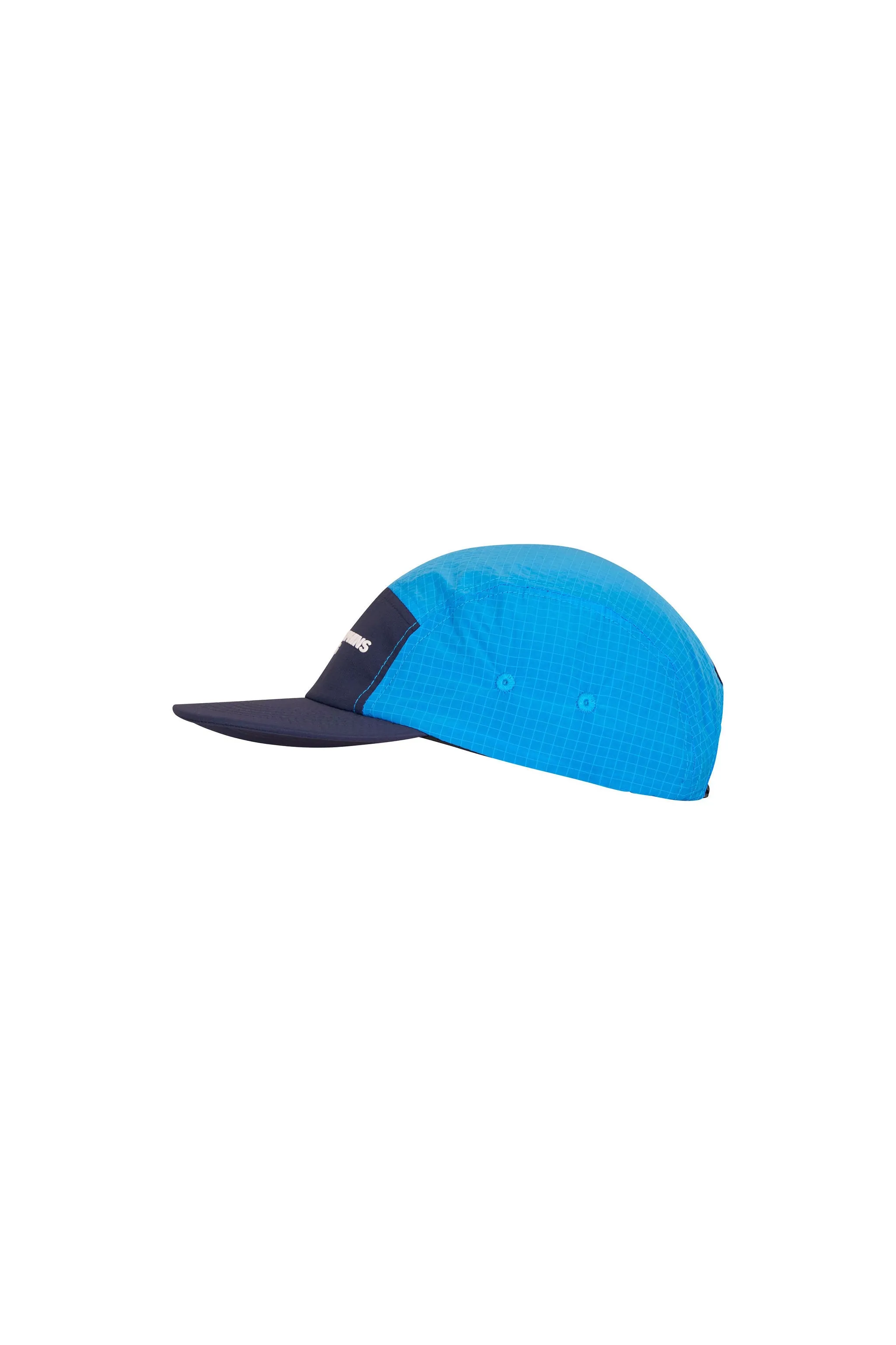 Performance Running Hat | Double Blue w/ Elastic Cord