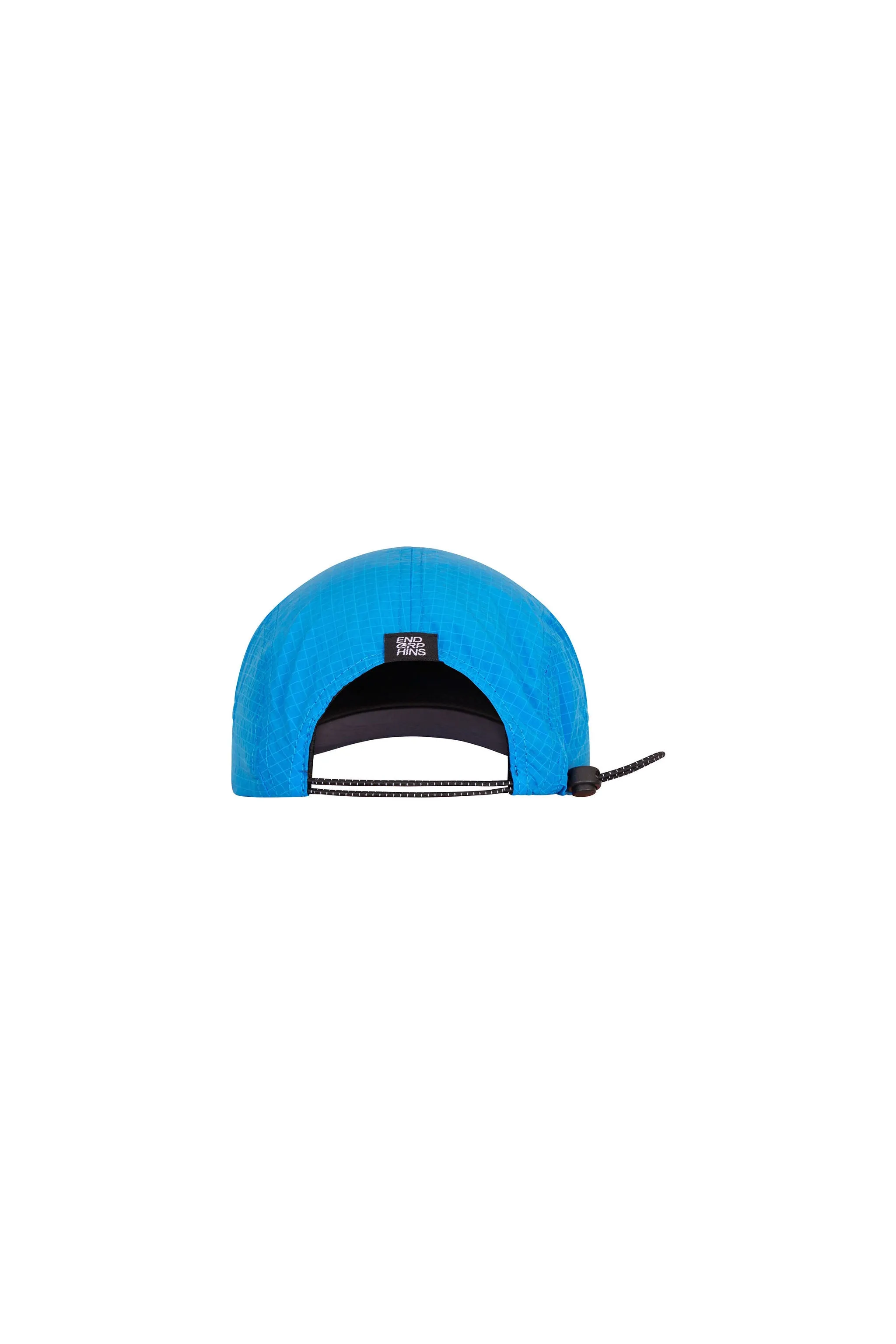 Performance Running Hat | Double Blue w/ Elastic Cord